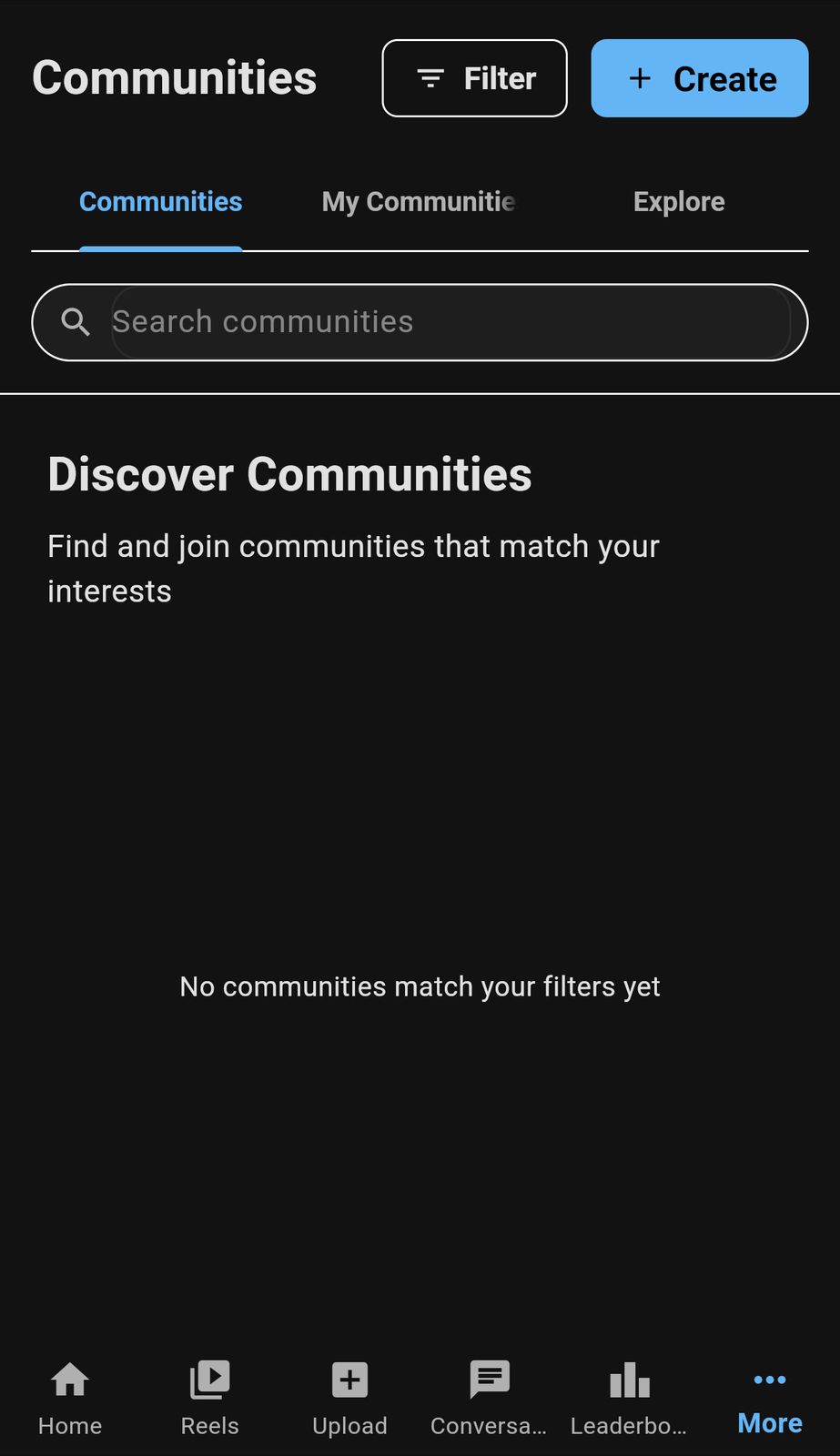 Community screenshot